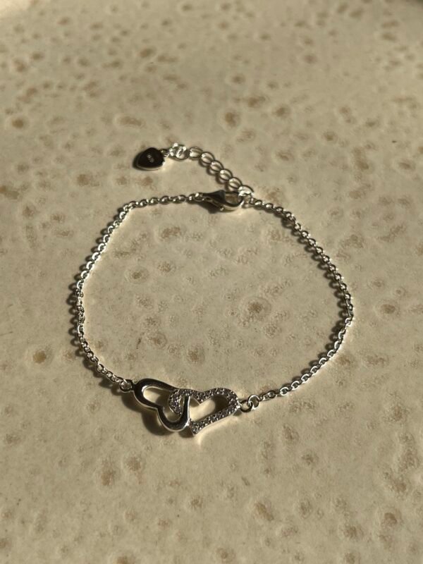 Pulsera Corazones Entrelazados
