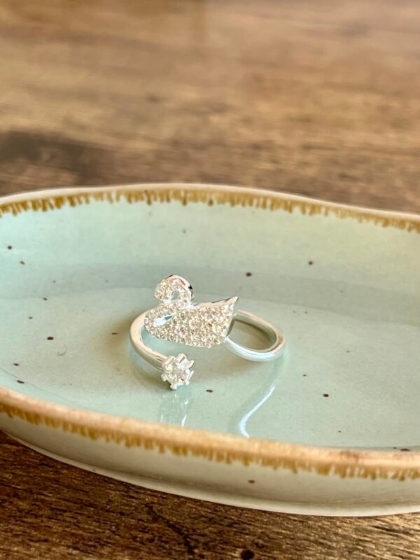 Anillo White Swan