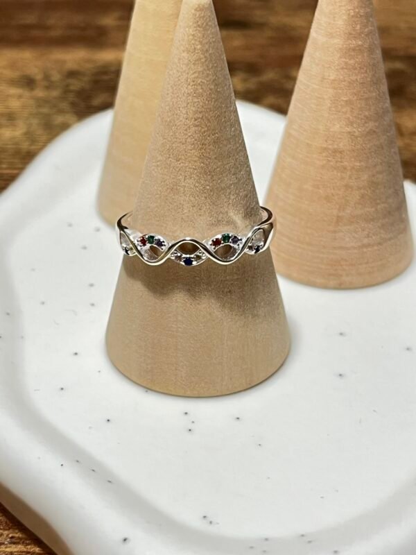 Anillo Infinito Arco Iris