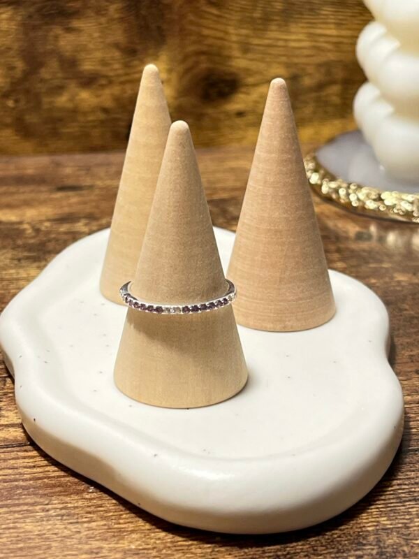 Anillo Cintillo Lila